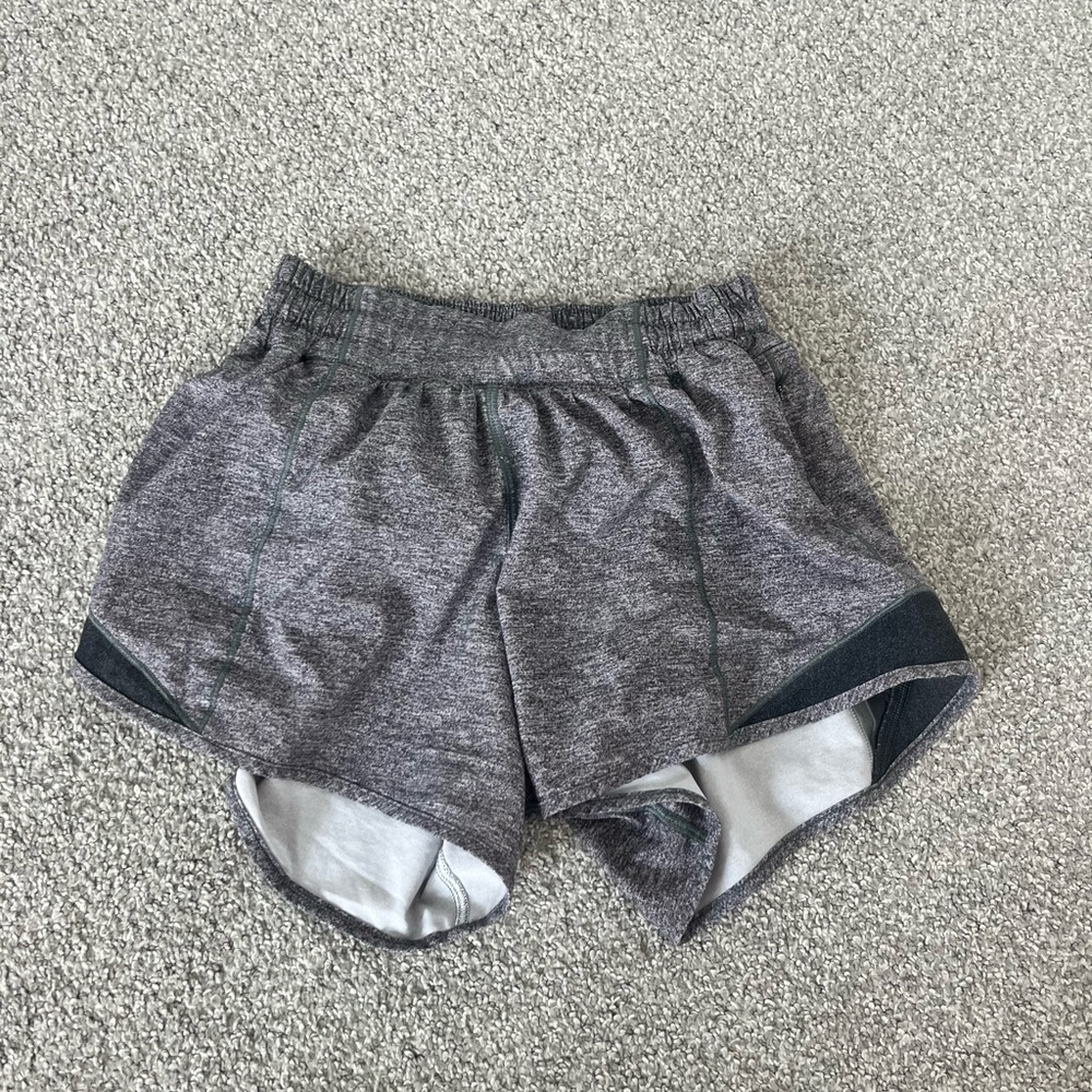 Grey Lululemon shorts